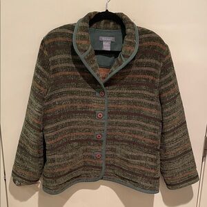 Koret Multicolor Striped Women's Blazer